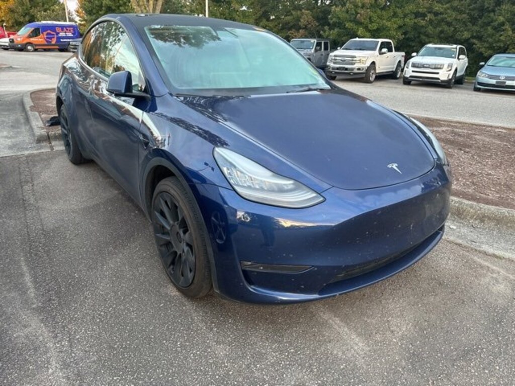 Used 2022 Tesla Model Y For Sale at Leith Autopark Wendell VIN