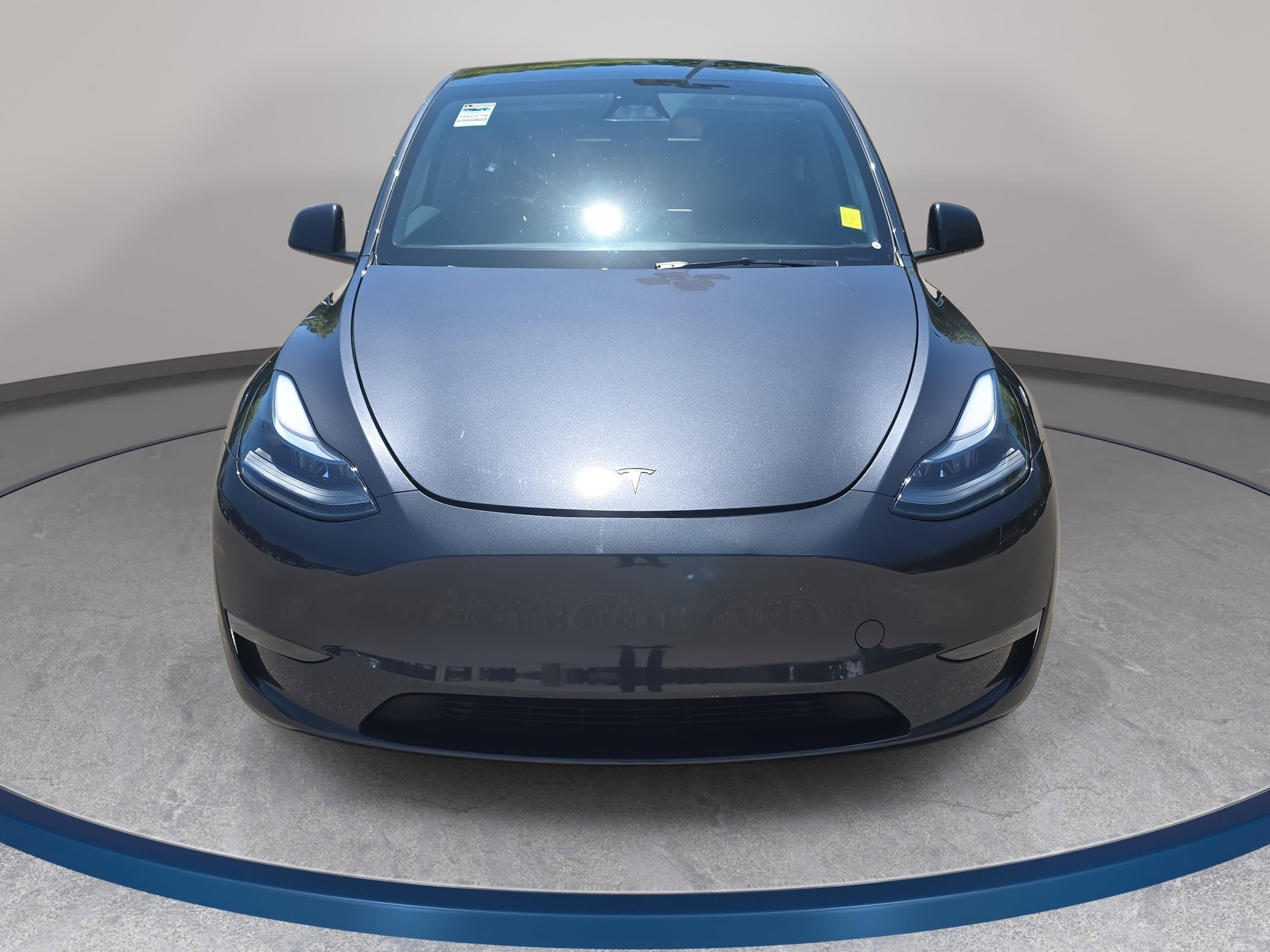 Used 2025 Tesla Model Y Long Range with VIN 7SAYGAEE4SF227238 for sale in Knightdale, NC