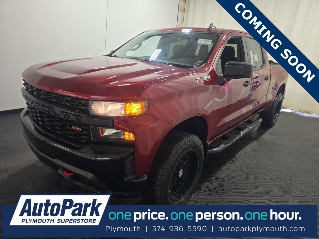 Used 2019 Chevrolet Silverado 1500 Silverado Custom Trail Boss Truck Crew Cab