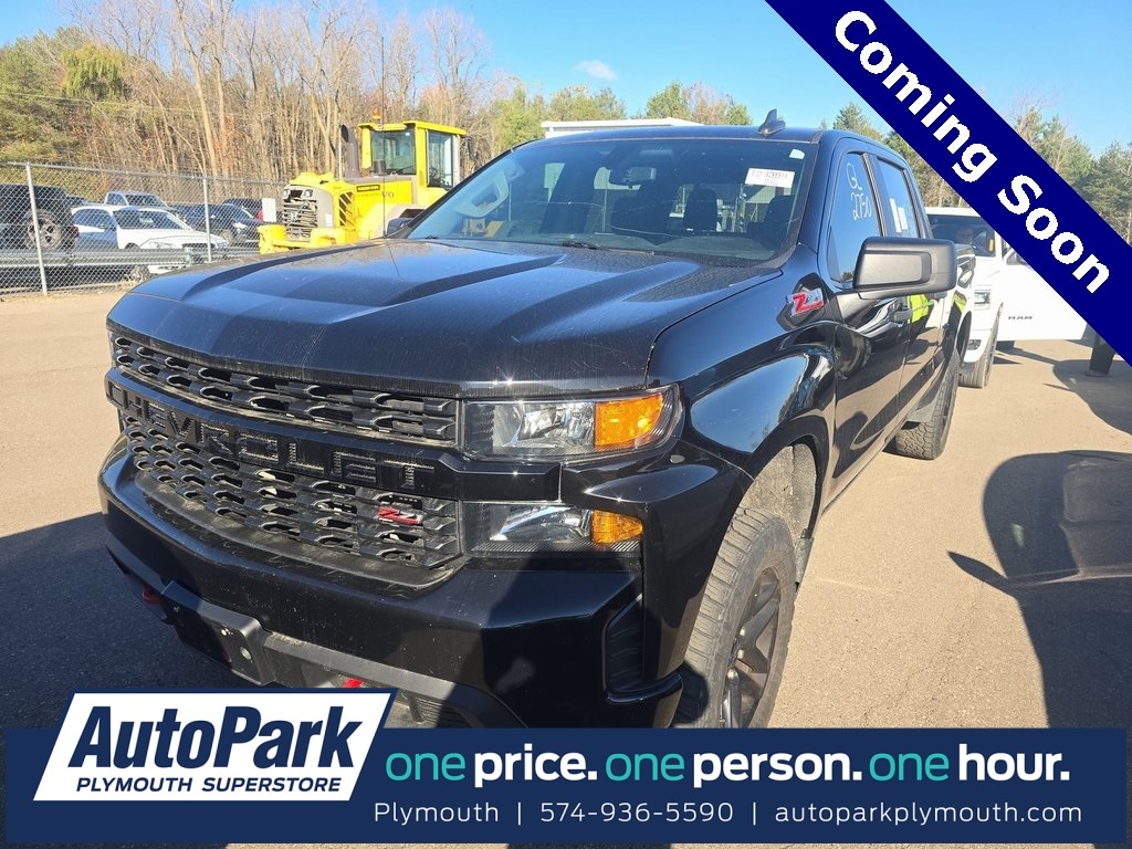 Used 2021 Chevrolet Silverado 1500 Custom Trail Boss Truck Crew Cab
