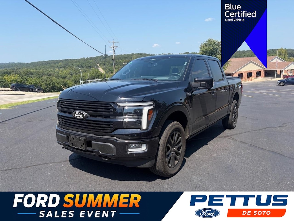 Certified 2025 Ford F-150 Platinum Truck SuperCrew Cab