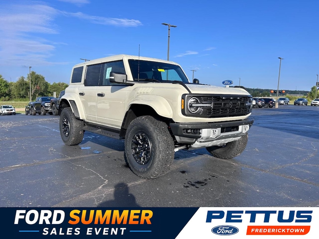 New 2025 Ford Bronco Raptor 4 Door Advanced 4x4 SUV