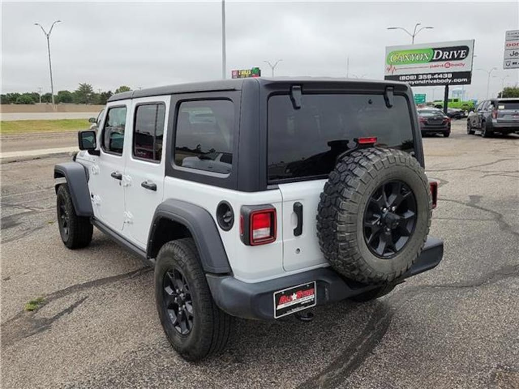 Used 2022 Jeep Wrangler Unlimited Willys Sport 4x4