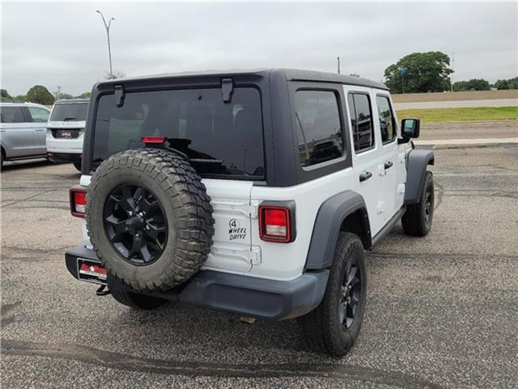 Used 2022 Jeep Wrangler Unlimited Willys Sport 4x4