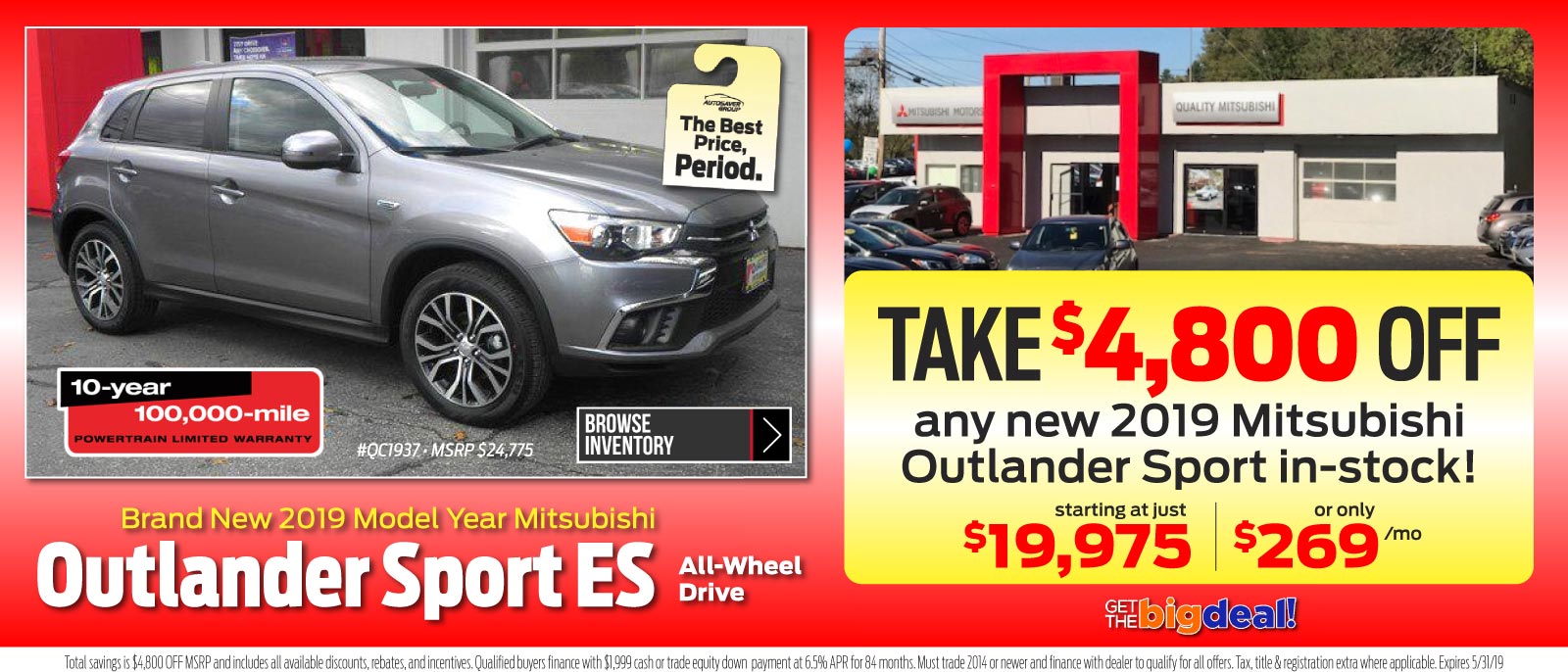 Quality Mitsubishi Mitsubishi Dealership St. Johnsbury VT Near