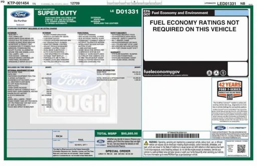 Used 2020 Ford F-450 Truck Crew Cab