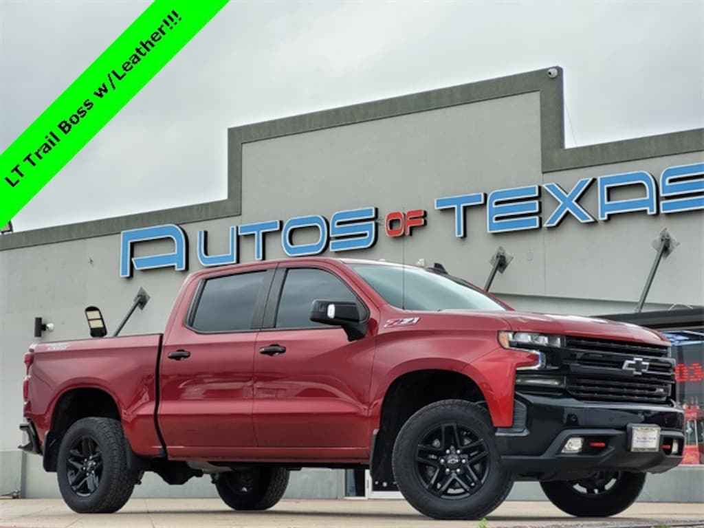 Used 2022 Chevrolet Silverado 1500 LTD LT Trail Boss Truck Crew Cab