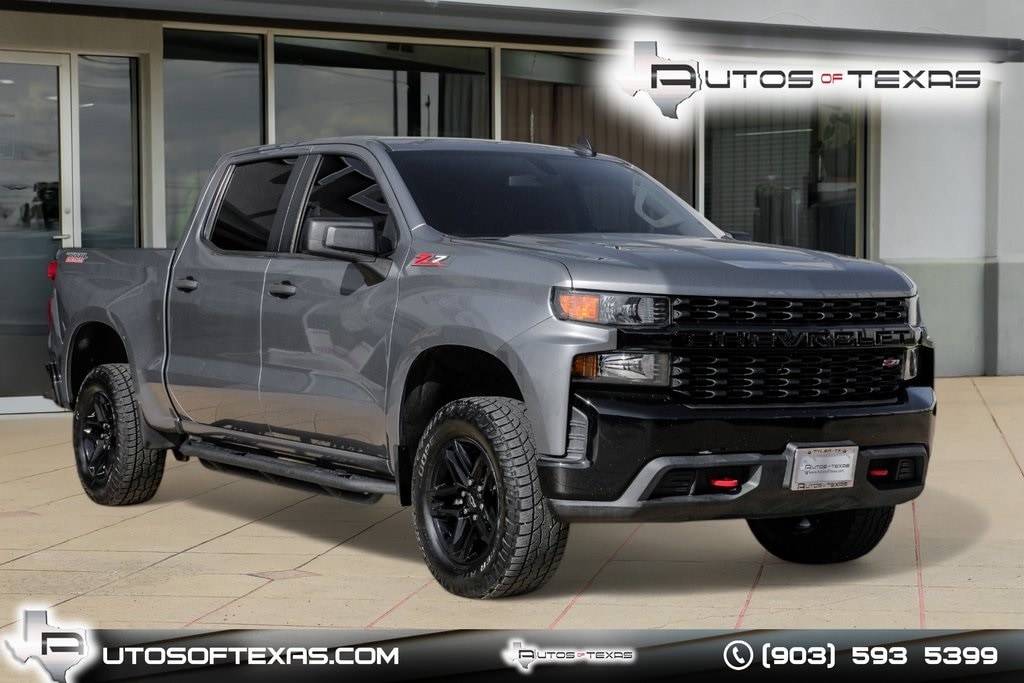 Used 2019 Chevrolet Silverado 1500 Silverado Custom Trail Boss Truck Crew Cab