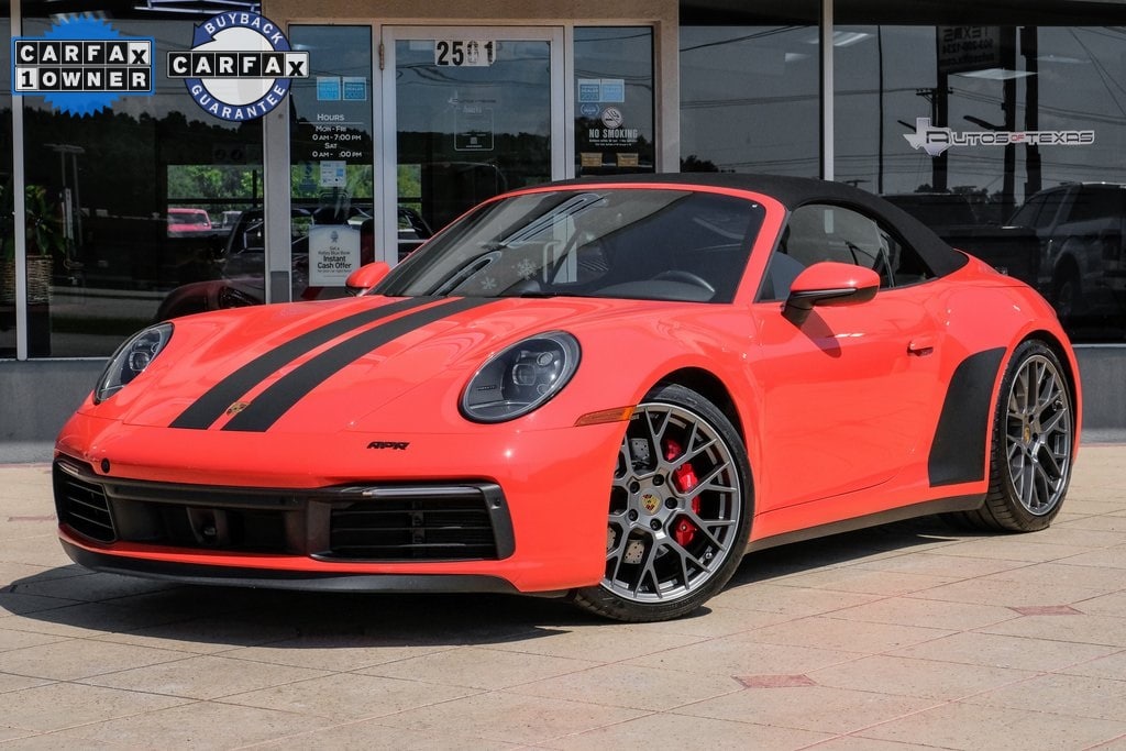 Used 2020 Porsche 911 Carrera Cabriolet