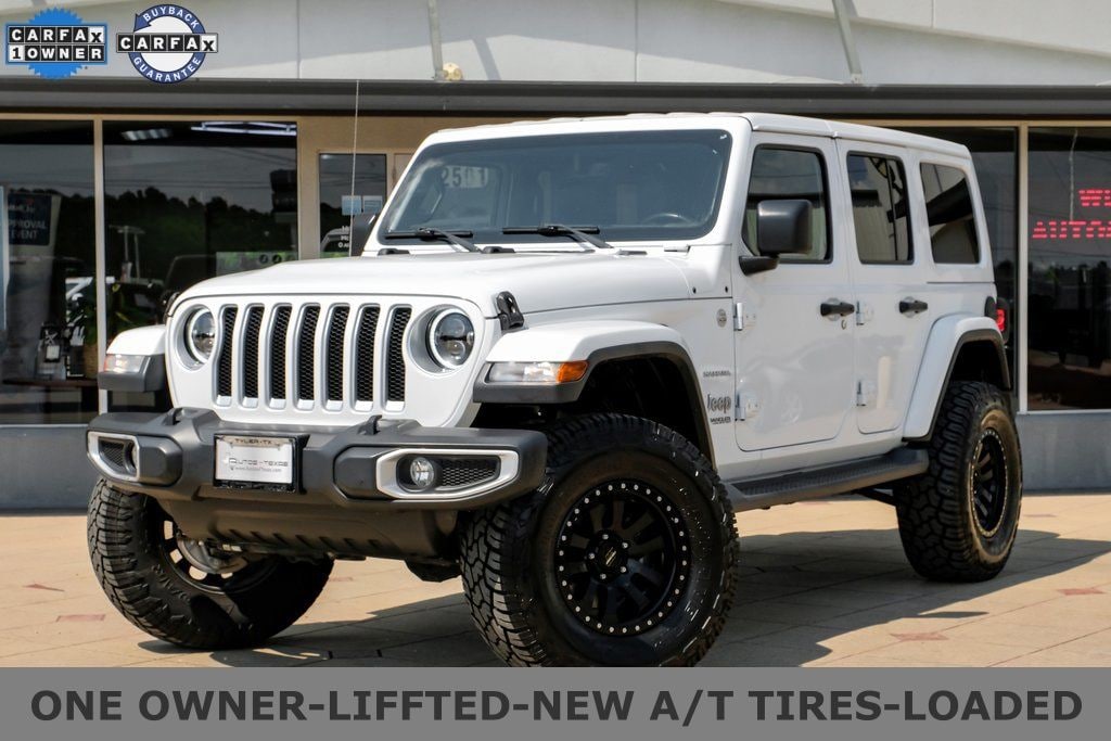 Used 2018 Jeep Wrangler Unlimited Sahara 4x4 SUV