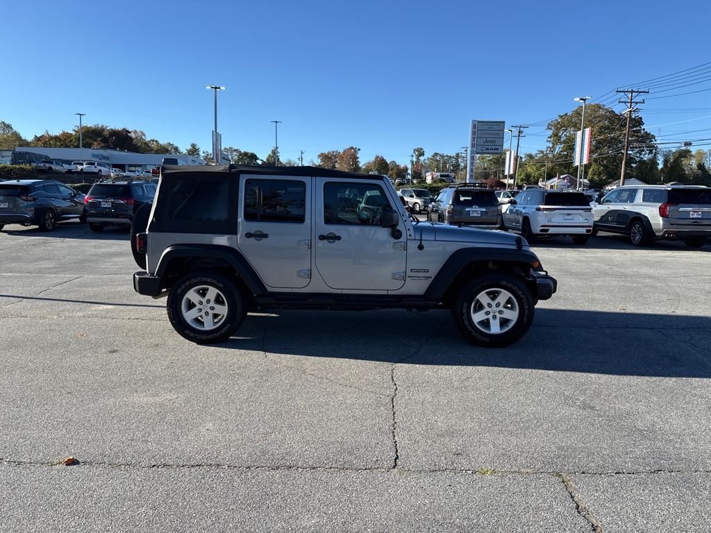 Used 2018 Jeep Wrangler JK Unlimited Sport S with VIN 1C4BJWDG8JL812906 for sale in Waynesville, NC