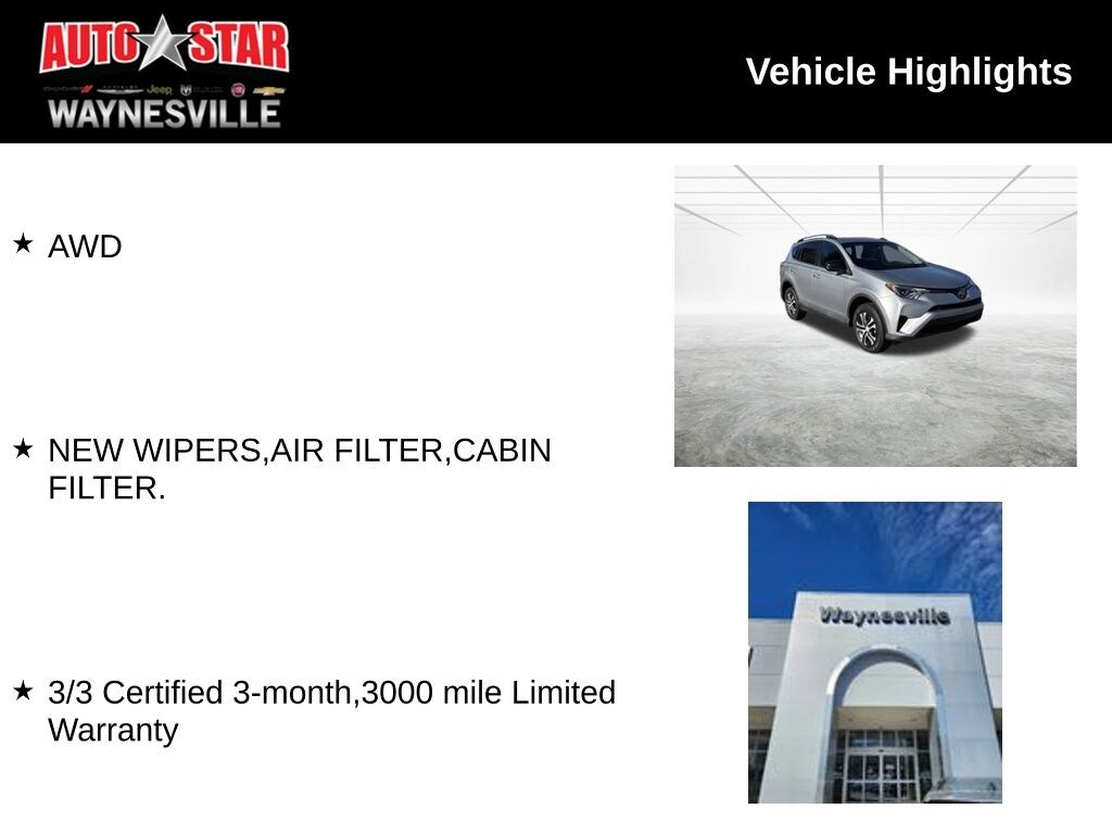 Used 2017 Toyota RAV4 LE SUV