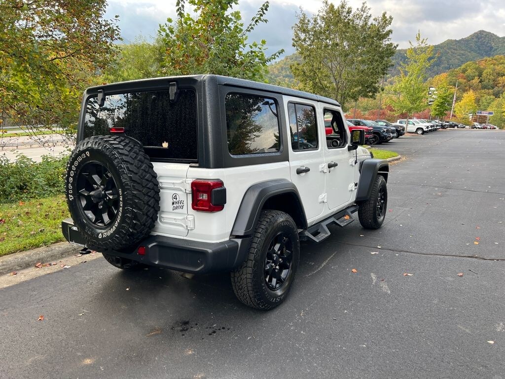 Used 2020 Jeep Wrangler Unlimited Willys SUV