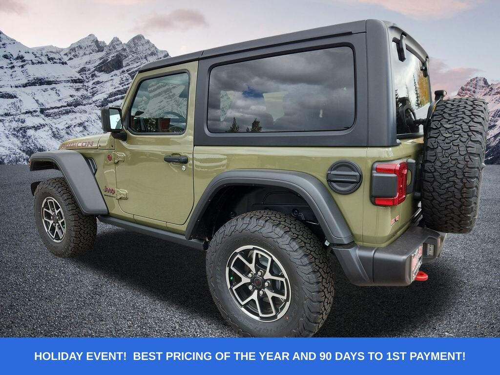 New 2025 Jeep Wrangler 2-DOOR RUBICON Sport Utility