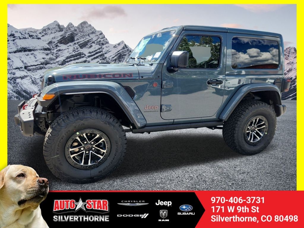 New 2025 Jeep Wrangler 2-DOOR RUBICON X Sport Utility