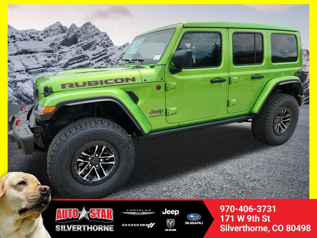 New 2025 Jeep Wrangler 4-DOOR RUBICON X Sport Utility