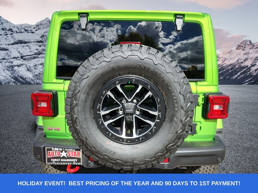 New 2025 Jeep Wrangler 4-DOOR RUBICON X Sport Utility