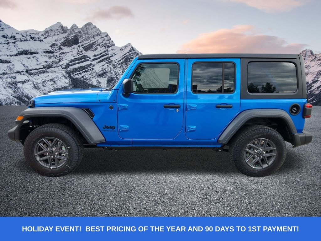New 2025 Jeep Wrangler 4-DOOR SPORT S Sport Utility