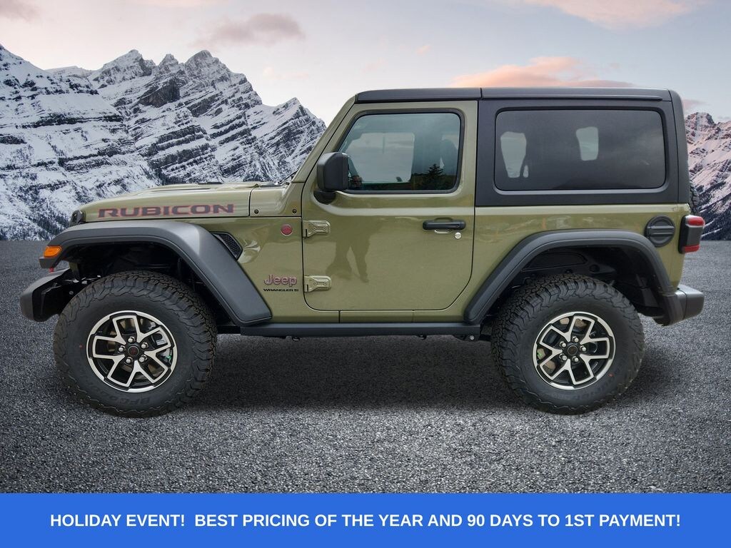 New 2025 Jeep Wrangler 2-DOOR RUBICON Sport Utility