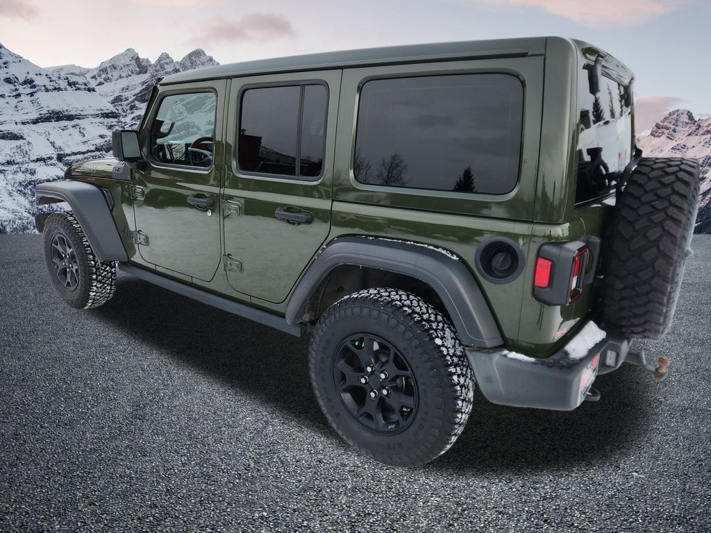 Used 2021 Jeep Wrangler Unlimited Willys SUV