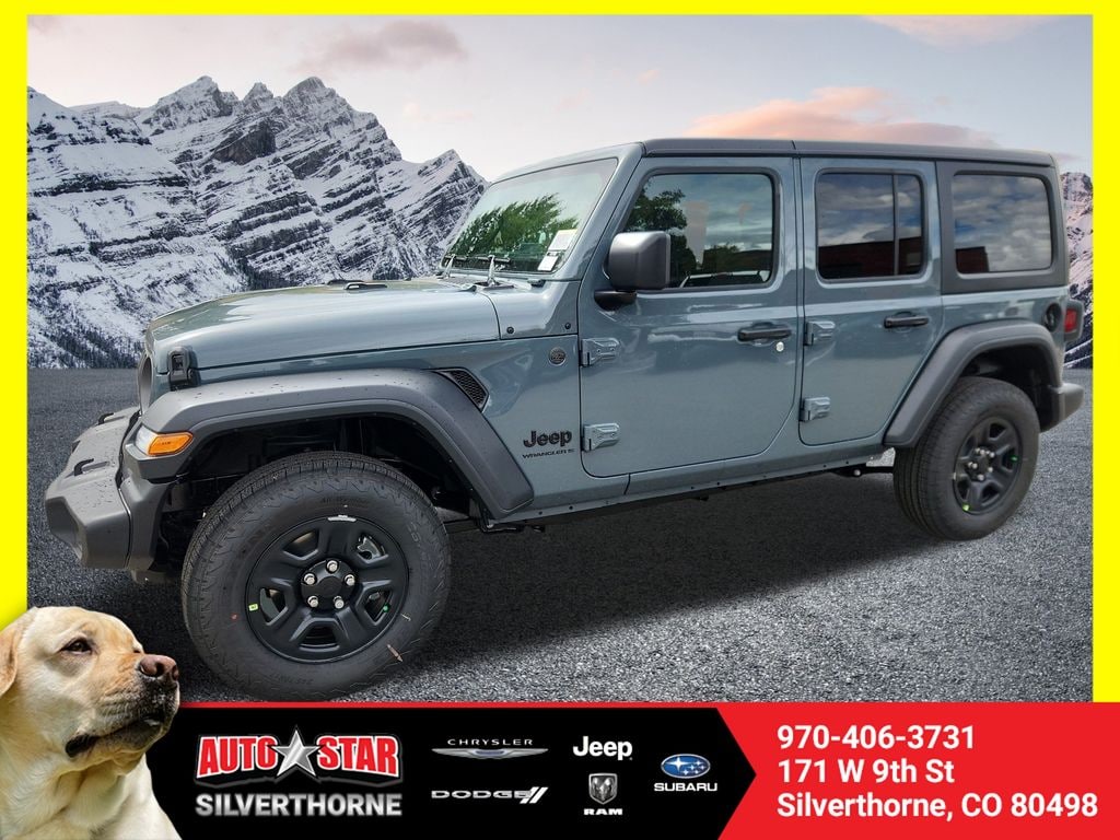 New 2025 Jeep Wrangler 4-DOOR SPORT Sport Utility