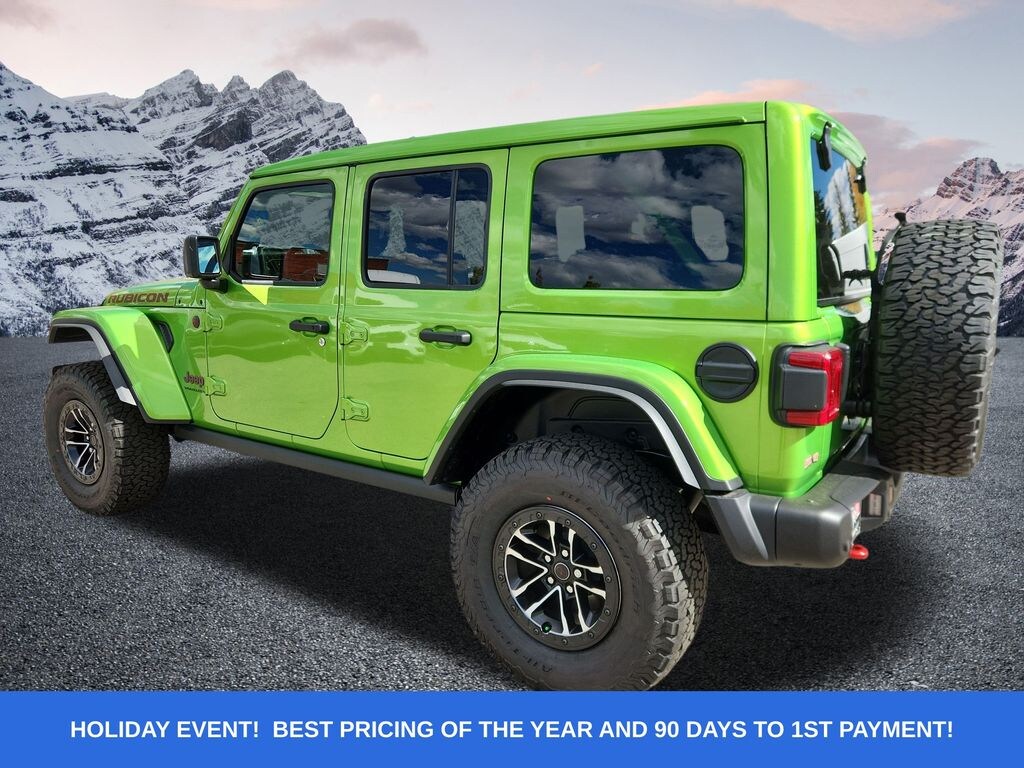 New 2025 Jeep Wrangler 4-DOOR RUBICON X Sport Utility