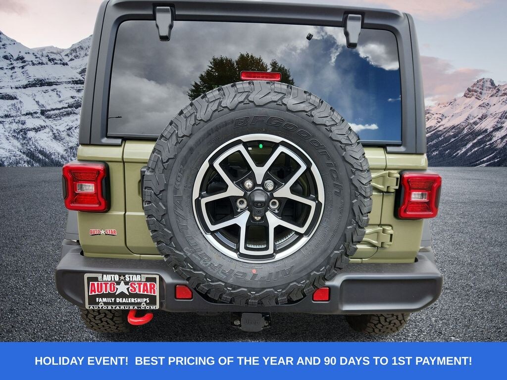 New 2025 Jeep Wrangler 2-DOOR RUBICON Sport Utility