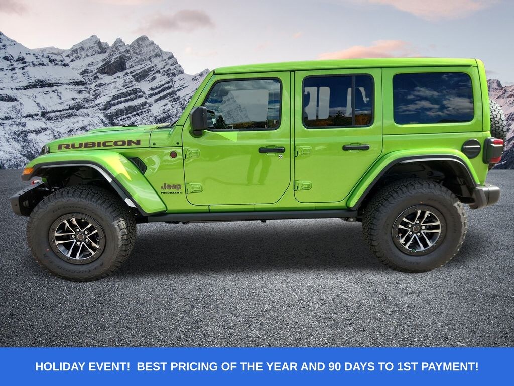 New 2025 Jeep Wrangler 4-DOOR RUBICON X Sport Utility
