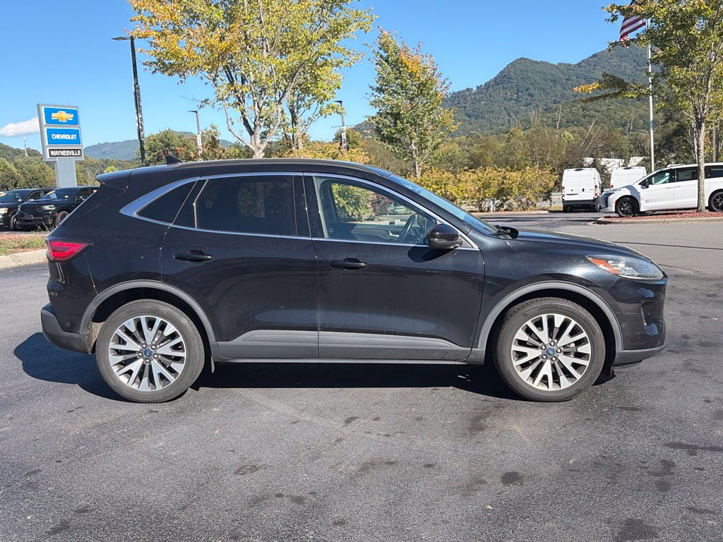 Used 2020 Ford Escape Titanium with VIN 1FMCU9J91LUA40311 for sale in Waynesville, NC