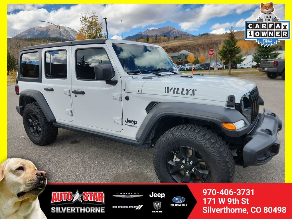 Used 2020 Jeep Wrangler Unlimited Willys SUV