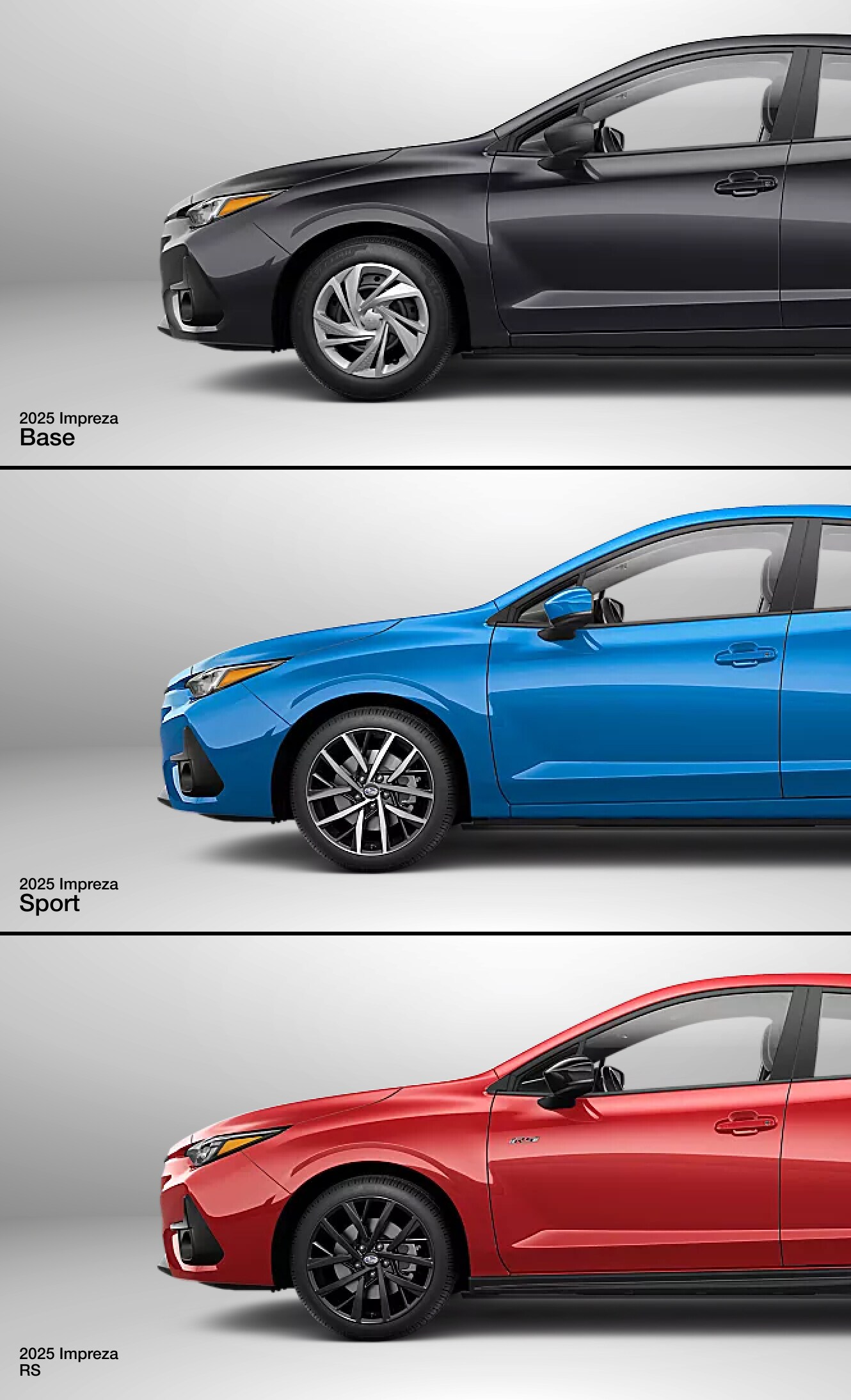 2025 Subaru Impreza Trims