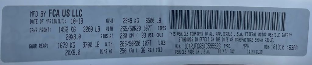 2019 Jeep Grand Cherokee Overland - Photo 38