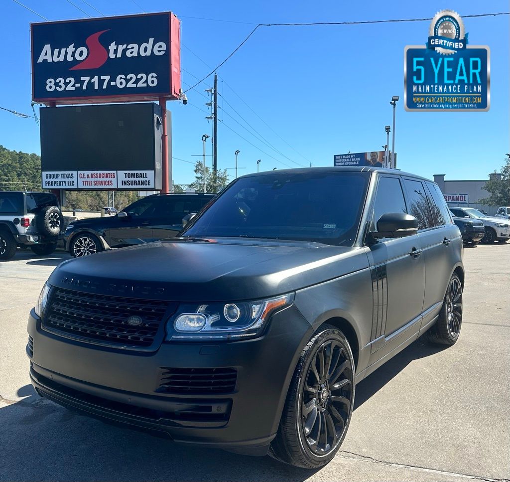 2017 Land Rover Range Rover HSE