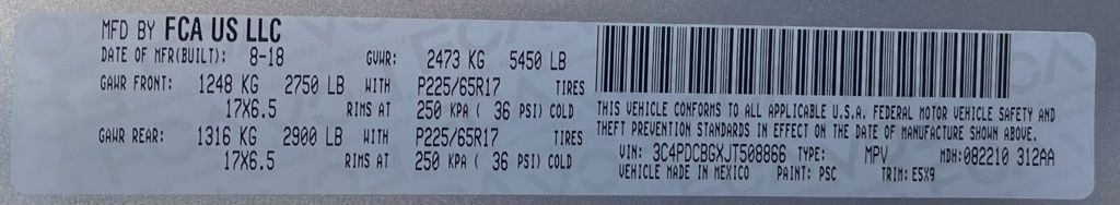 2018 Dodge Journey SXT - Photo 38