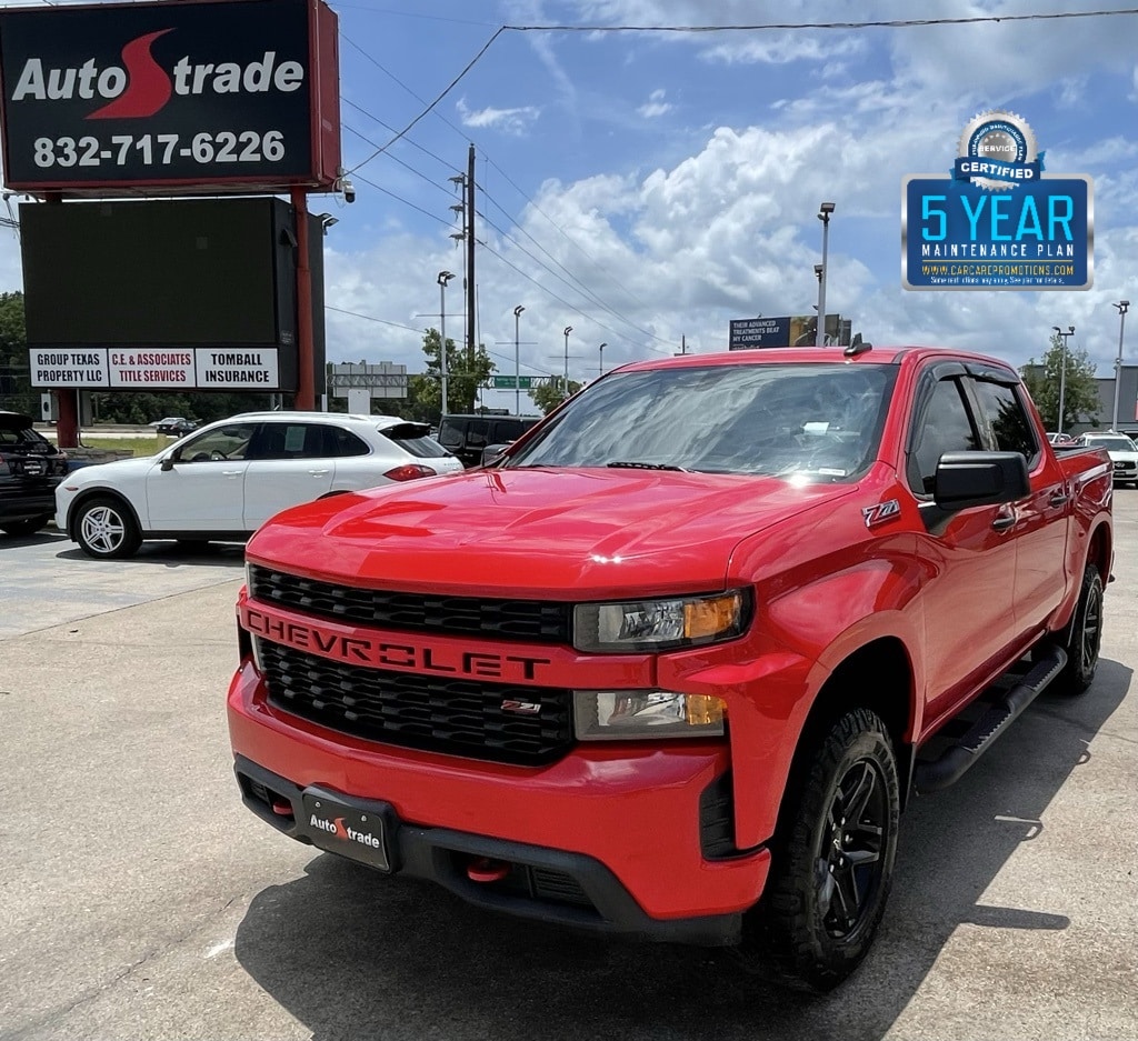 Used 2020 Chevrolet Silverado 1500 Silverado Custom Trail Boss Truck Crew Cab