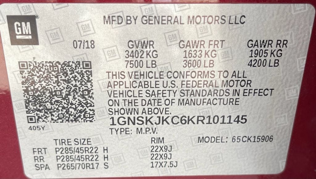 2019 Chevrolet Suburban Premier - Photo 44