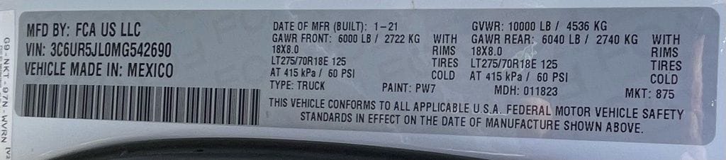2021 RAM Ram 2500 Pickup Big Horn - Photo 36