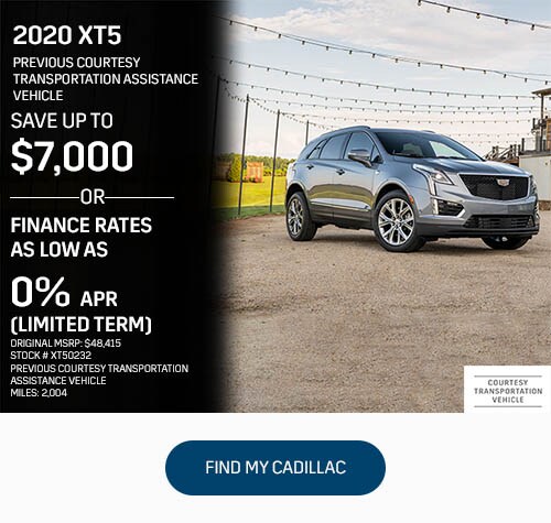 2020 XT5 Loaner Offer