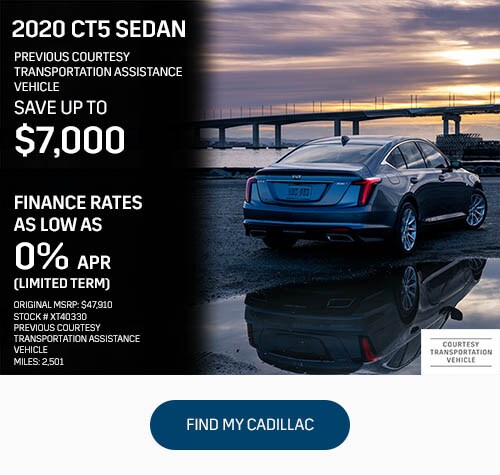 2020 CT5 Loaner Offer