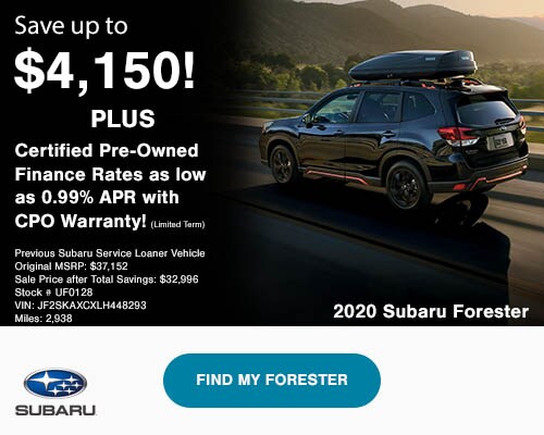 2020 Forester Loaner Offer