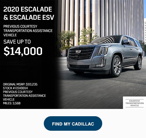 2020 Escalade & Escalade ESV Loaner Offer