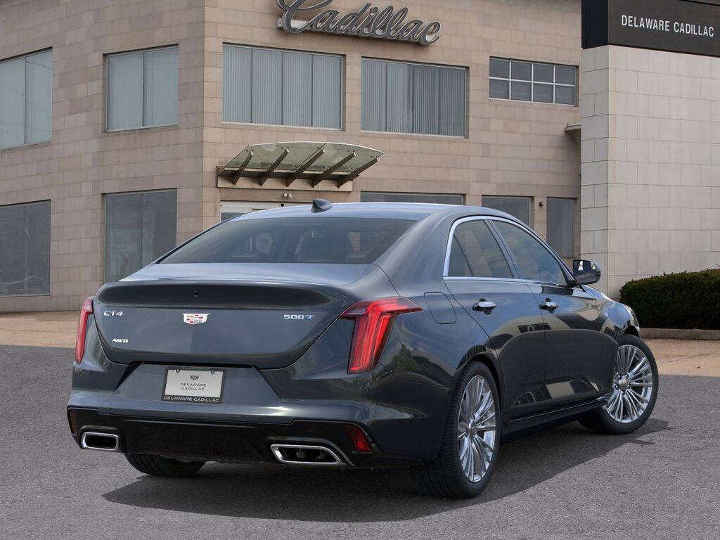 New 2025 CADILLAC CT4 Premium Luxury Sedan