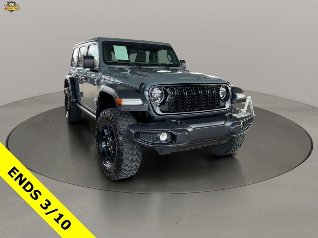 Used 2025 Jeep Wrangler Willys 4xe SUV