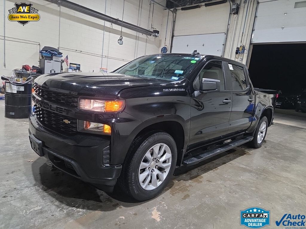 Used 2021 Chevrolet Silverado 1500 Custom Truck Crew Cab