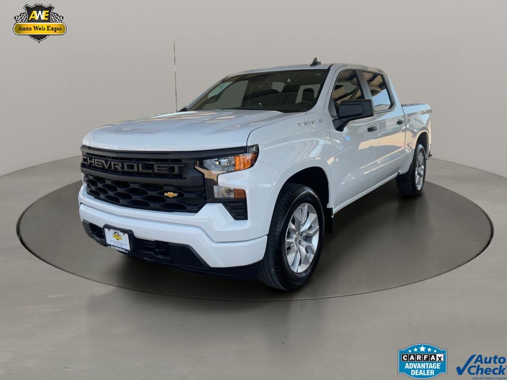 Used 2024 Chevrolet Silverado 1500 Custom Truck Crew Cab
