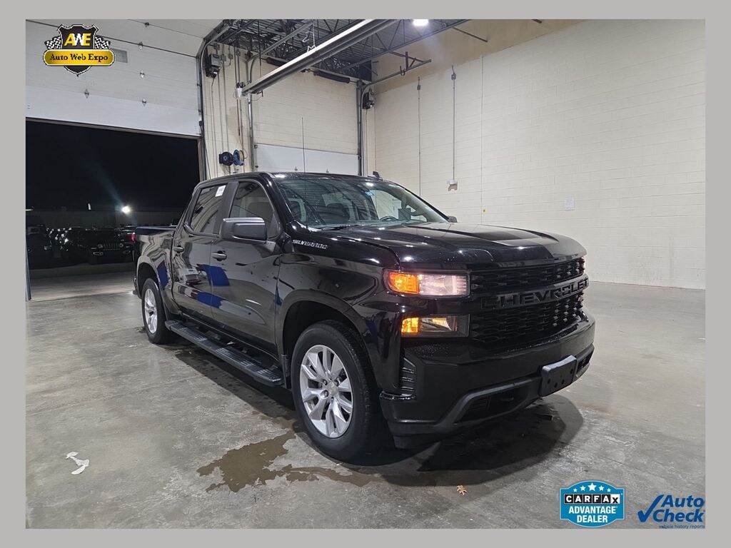 Used 2021 Chevrolet Silverado 1500 Custom Truck Crew Cab