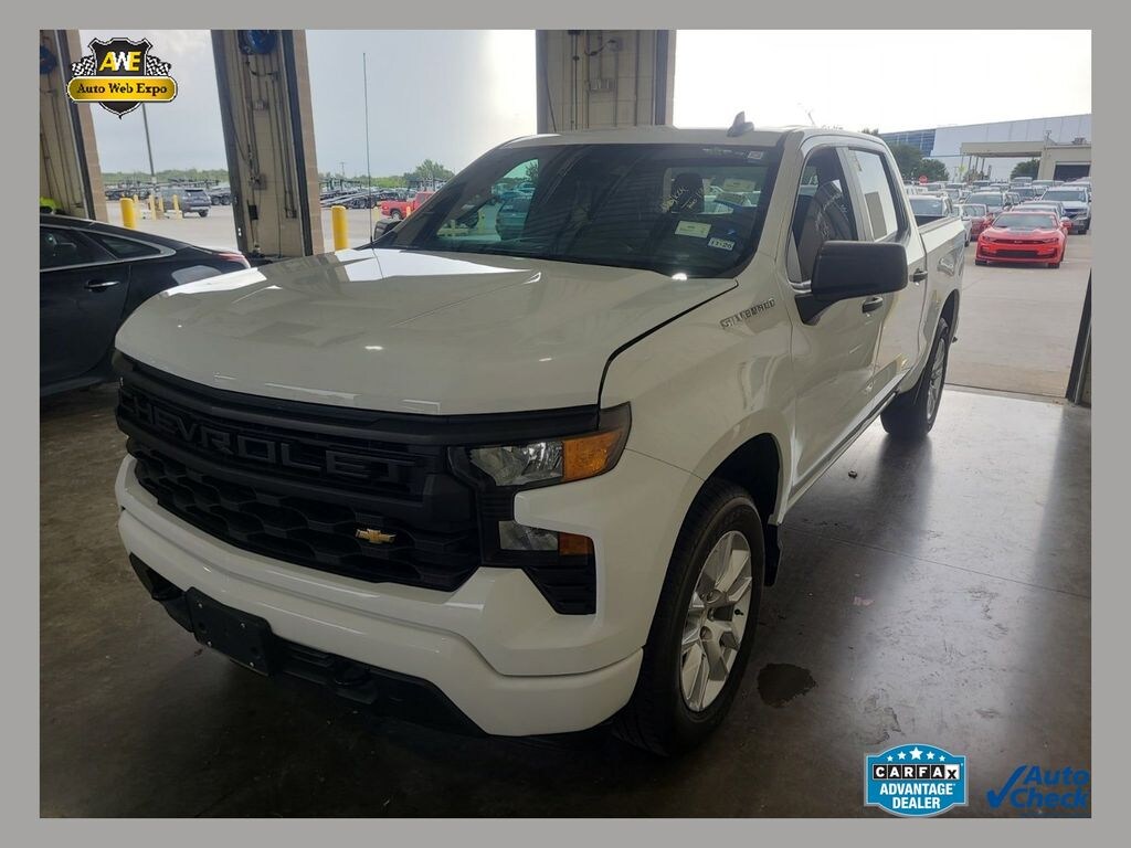 Used 2024 Chevrolet Silverado 1500 Custom Truck Crew Cab