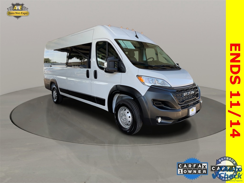 Used 2023 Ram Promaster 3500 Window Van High Roof Van Extended Cargo Van