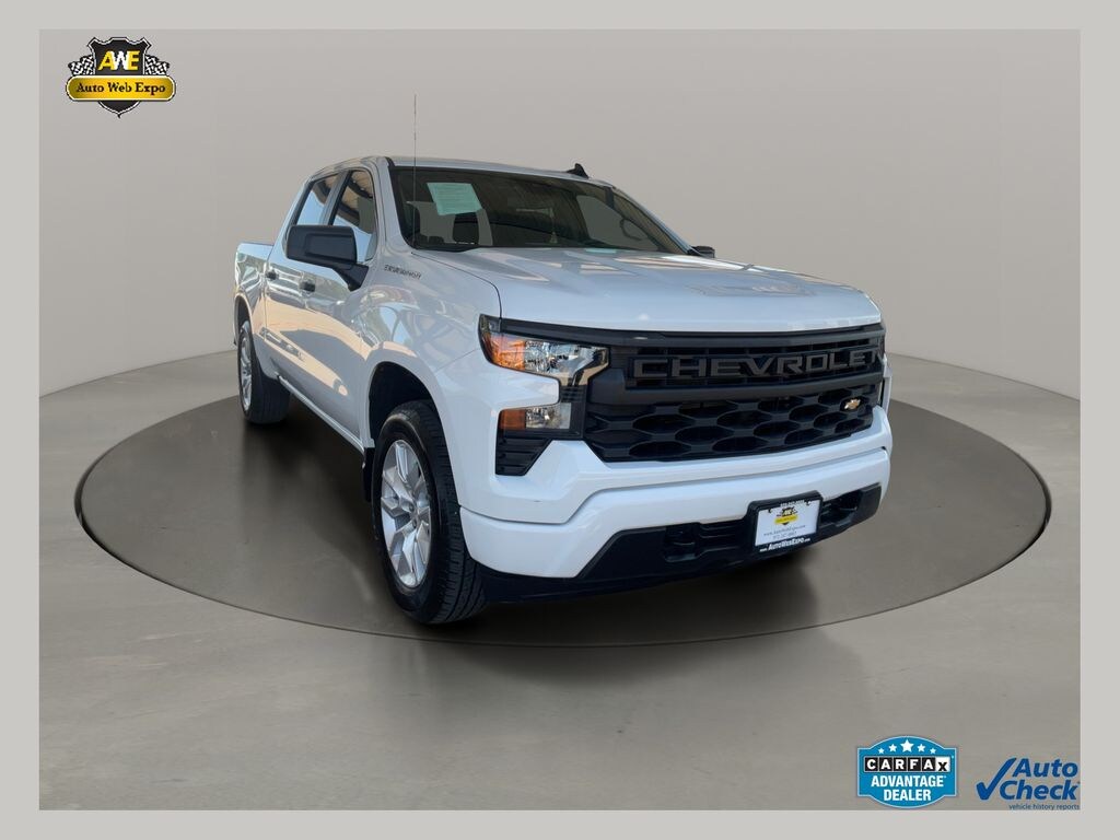 Used 2024 Chevrolet Silverado 1500 Custom Truck Crew Cab