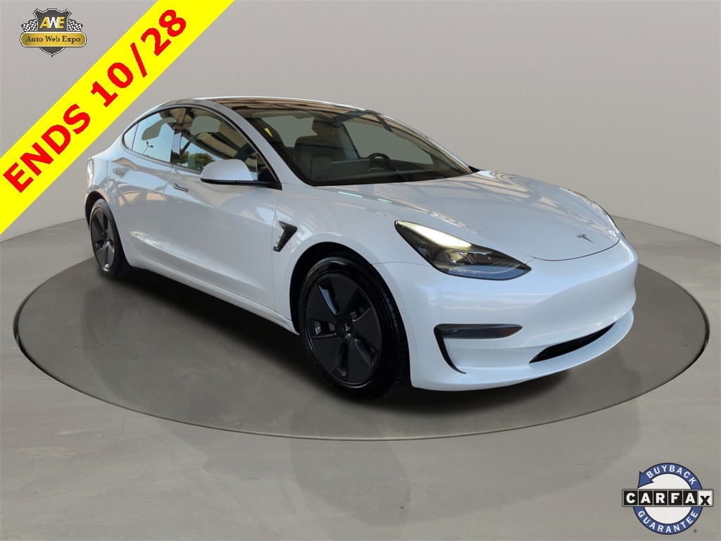 Used 2021 Tesla Model 3 Standard Range Plus Sedan
